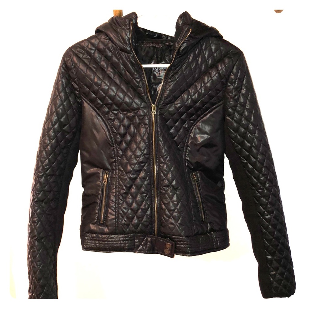 Aeropostale Hooded Quilted Jacket